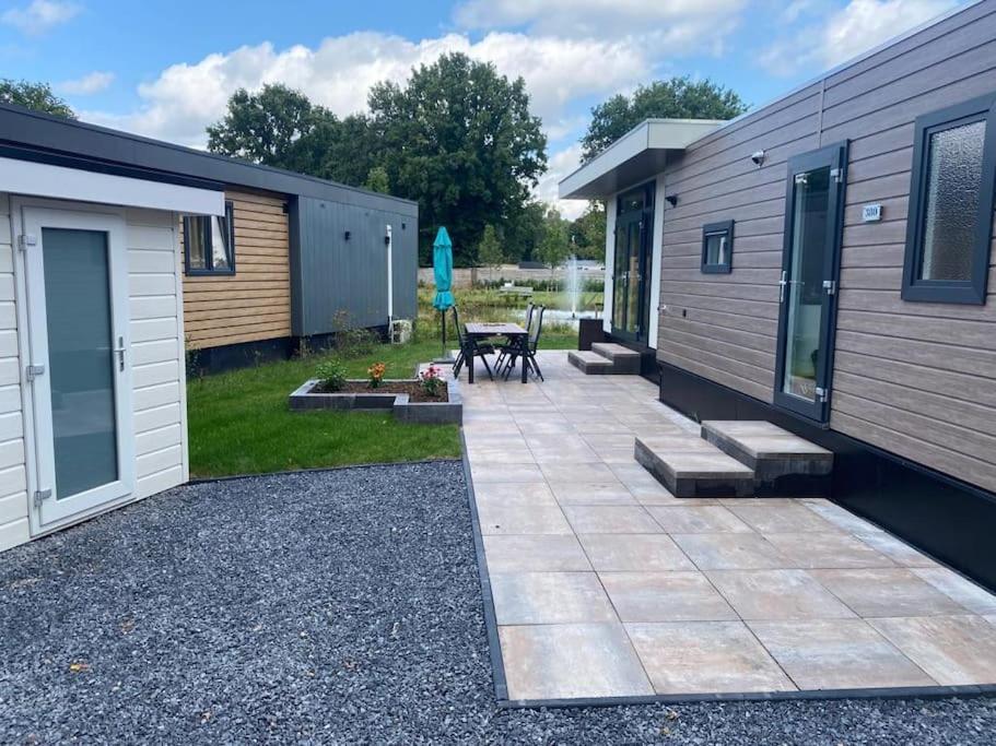 Kindvriendelijk Luxe Chalet In De Bossen Met Prive Sauna Harderwijk Exterior photo